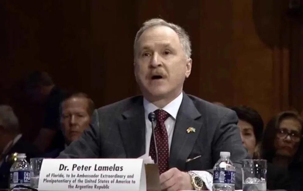 Peter Lamelas, futuro embajador de Estados Unidos, genera polémica en Argentina por sus declaraciones sobre Malvinas y su intención de dialogar con gobernadores, incluyendo Chubut.