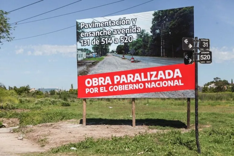 La obra pública cayó