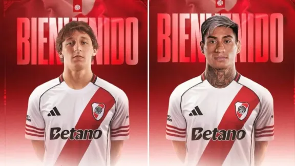 Galarza y Portillo ya son del “Millonario”: River oficializó a sus dos nuevos mediocampistas