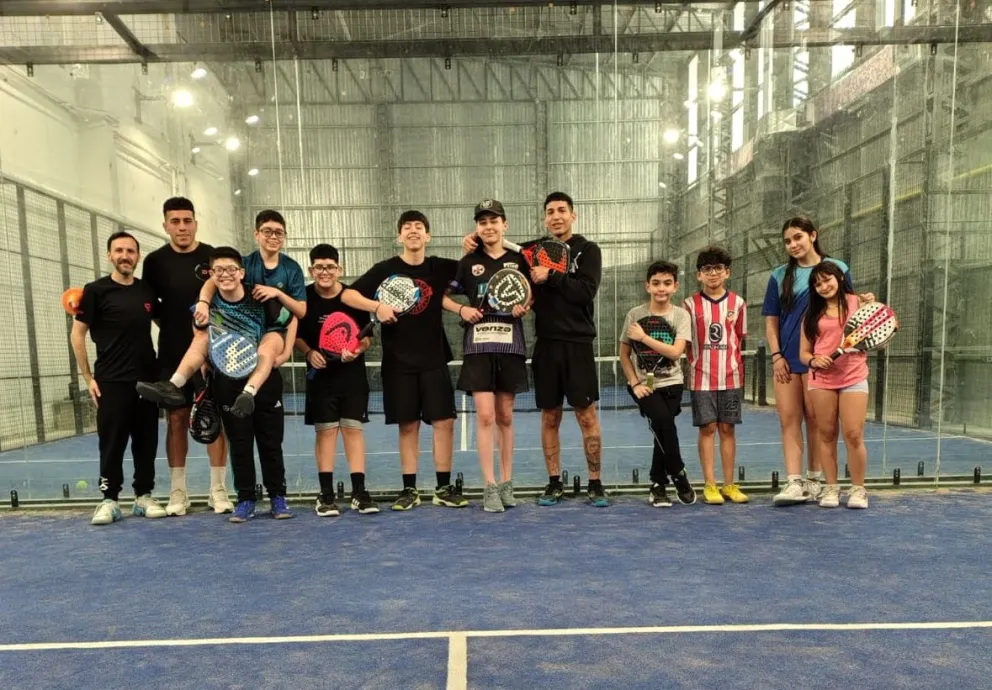 Crece el semillero del padel en Comodoro