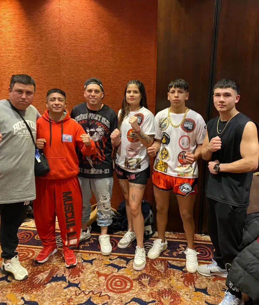 Erik Cheuque sigue en ascenso en el kick boxing