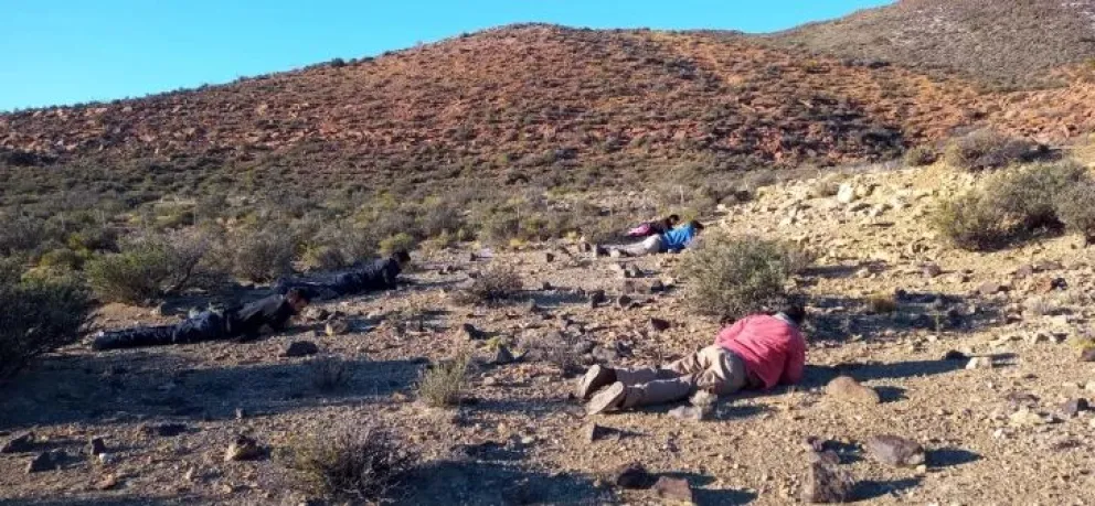 Las campañas se realizan al sur de El Calafate en campos correspondientes a la Estancia La Anita y Altavista.

