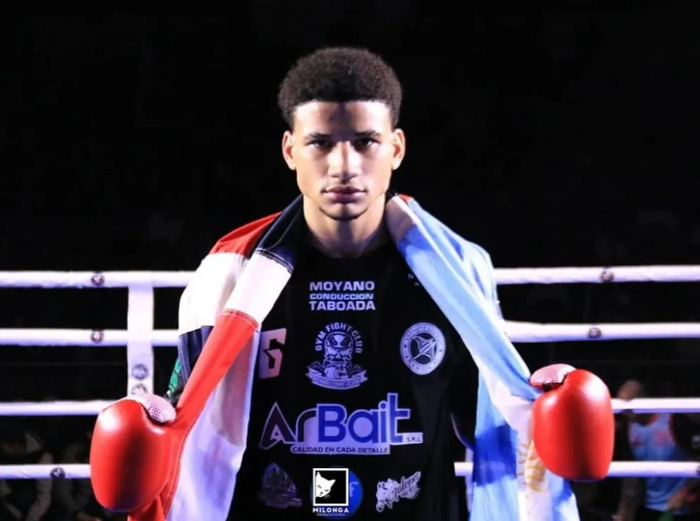 Antonio Guzmán, Campeón Continental WKC (64 a 66 kg) y reciente ganador de la faja internacional Main Event en Chile ahora va por más a Buenos Aires.