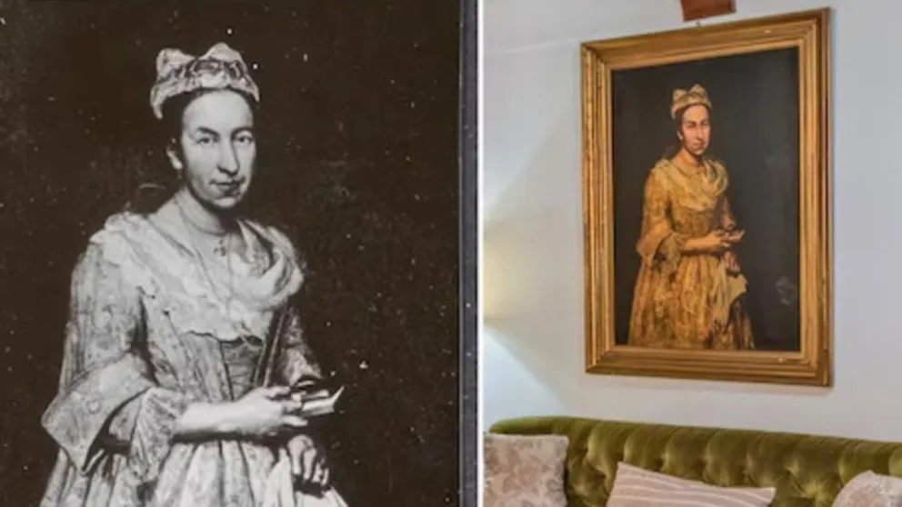 “Retrato de una dama”, del pintor italiano Giuseppe Ghislandi 