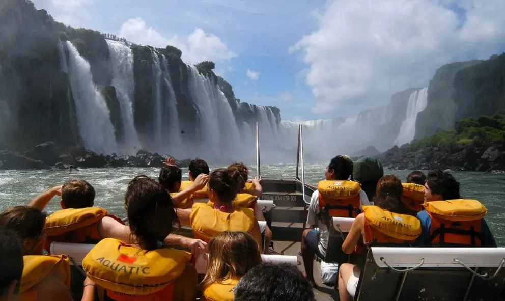 Las Cataratas del Iguazú, un destino para el feriado del 12 de octubre. 