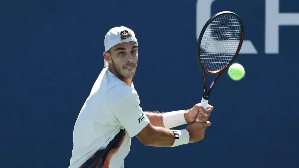 Francisco Cerúndolo cayó y quedó afuera del US Open. Foto: ATP