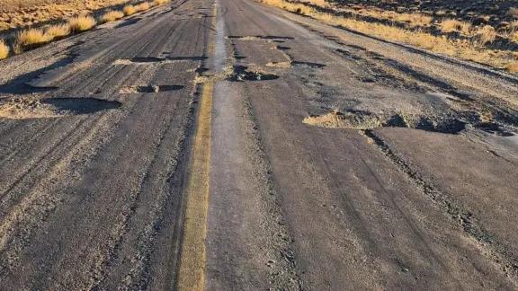 Torres licitará la repavimentación de la Ruta Nacional N° 40 entre Facundo y Los Tamariscos