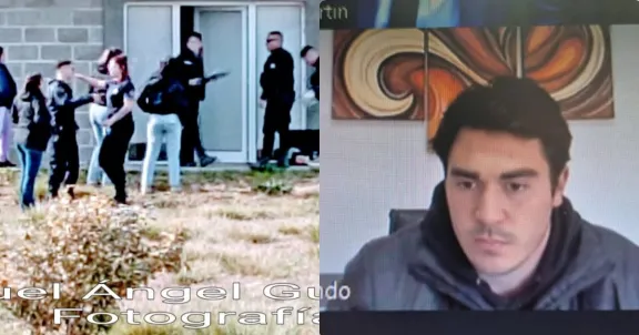 Un condenado por abuso sexual rompió la tobillera y se fugó durante una audiencia