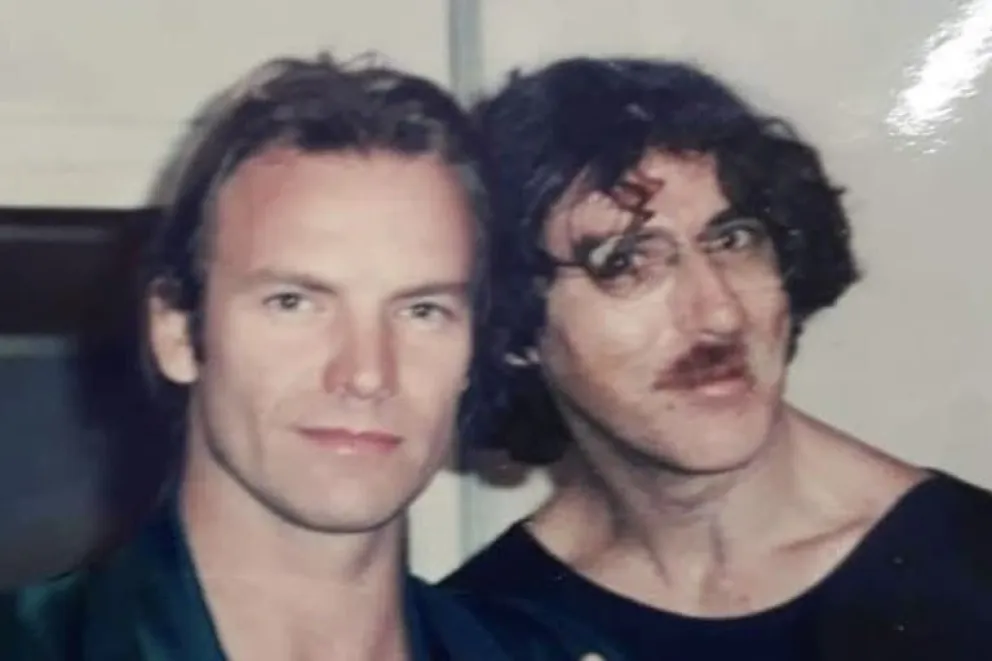 La inesperada unión de Charly García y Sting