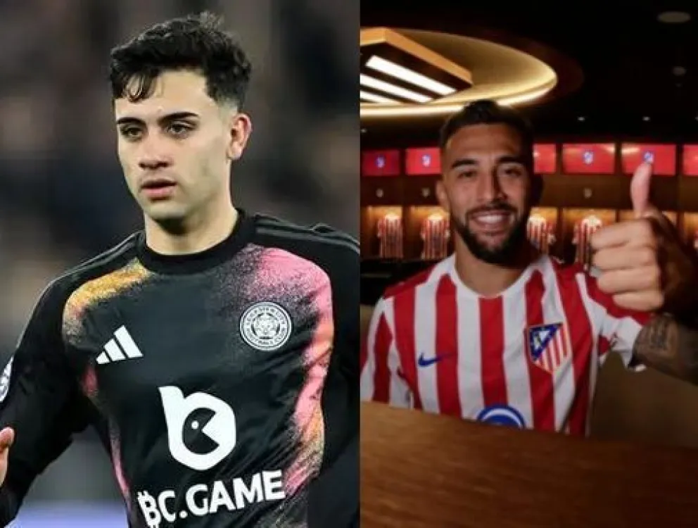 El mediocampista argentino Facundo Buonanotte fue presentado en el Chelsea donde jugará con Enzo Fernández, mientras que el delantero Nicolás González fue presentado como nuevo refuerzo del Atlético de Madrid de España.