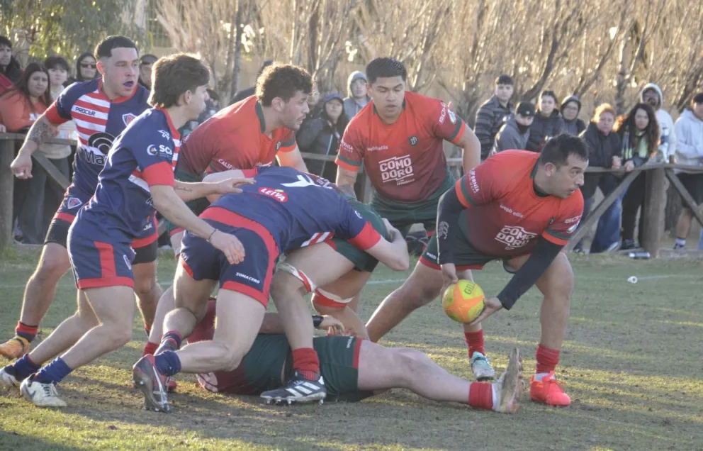 Portu frente a Comodoro que jugará el domingo en Madryn.
