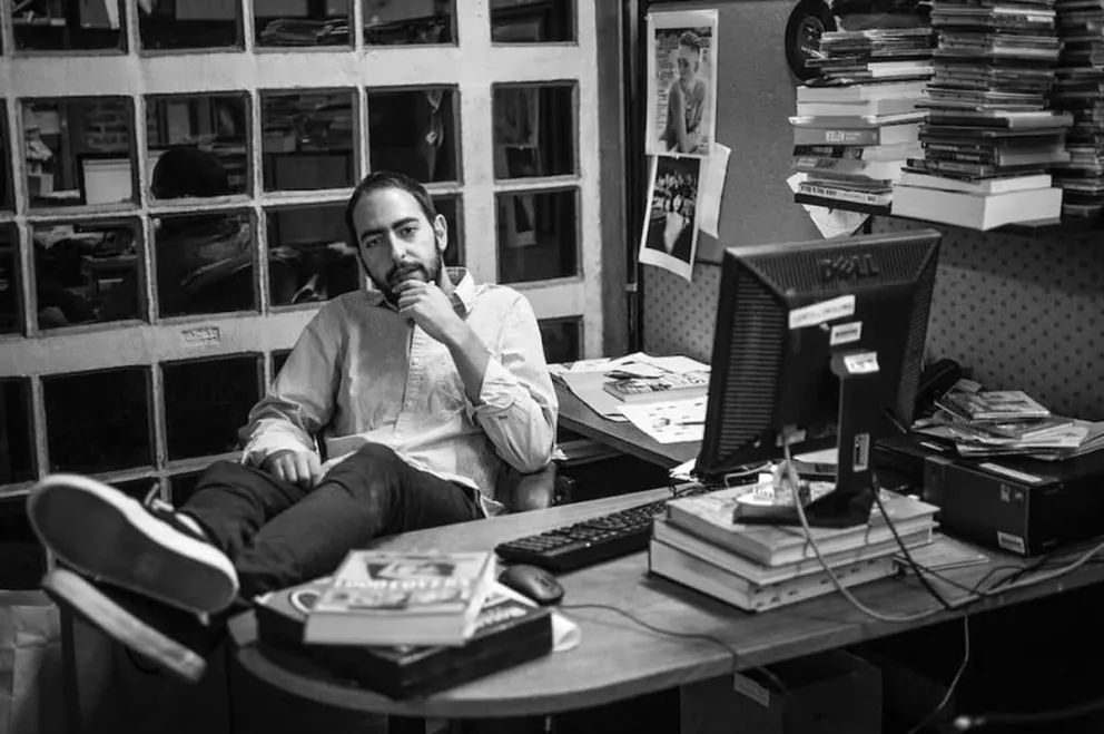 El periodista Juan Ortelli. Foto: @arnedonacho - instagram.com/juanortelli