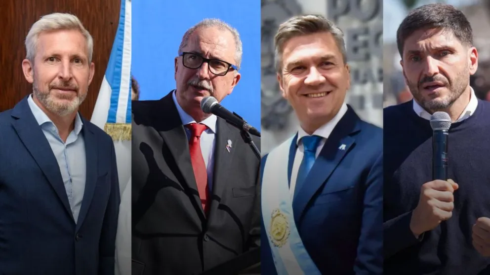 Los beneficiados: Frigerio (Entre Ríos), Passalaqua (Misiones), Zdero (Chaco) y Pullaro (Santa Fe) 