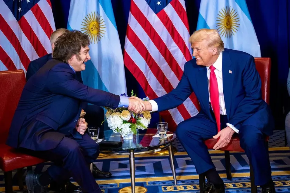 Milei y Trump, buena sintonía y un posible préstamo de emergencia.