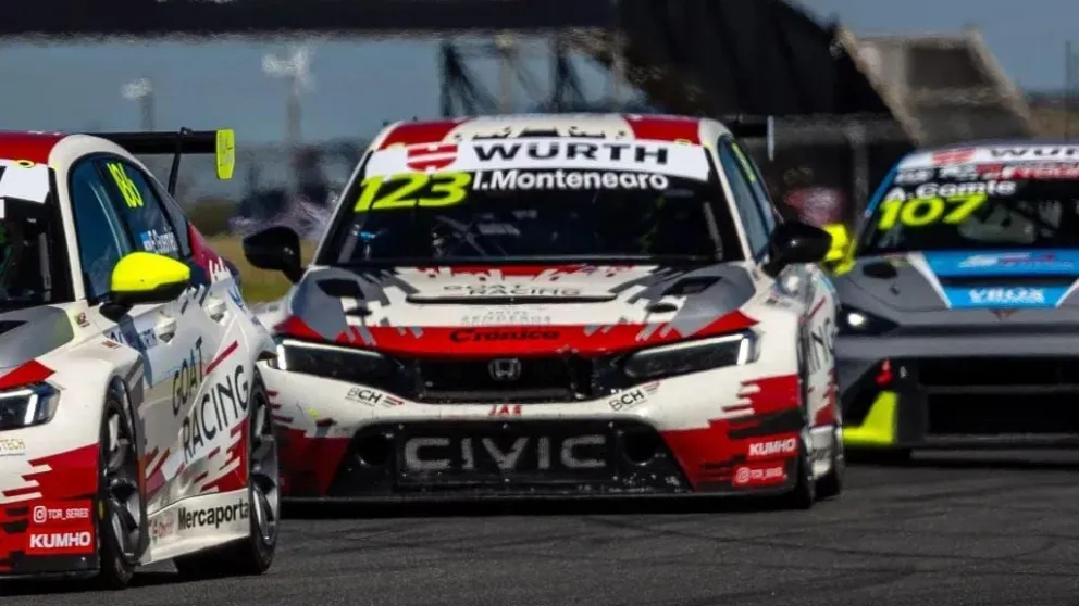 Ignacio "Nacho" Montenegro está ubicado séptimo con su Honda Civic en el TRC World Tour cuando faltan solo tres eventos para cerrar el año 2025.