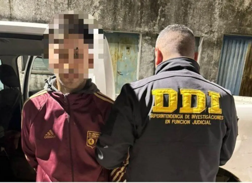 El zanjero fue detenido en Florencio Varela tras un intenso operativo.