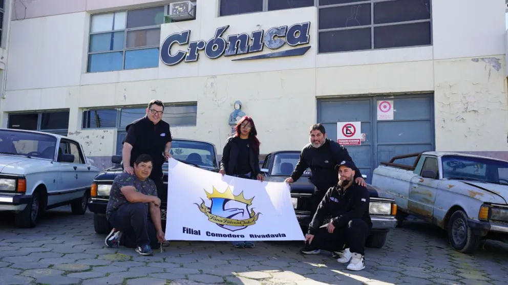 Los socios de Fana Falcon en Crónica, listos para representar a Comodoro a nivel nacional.