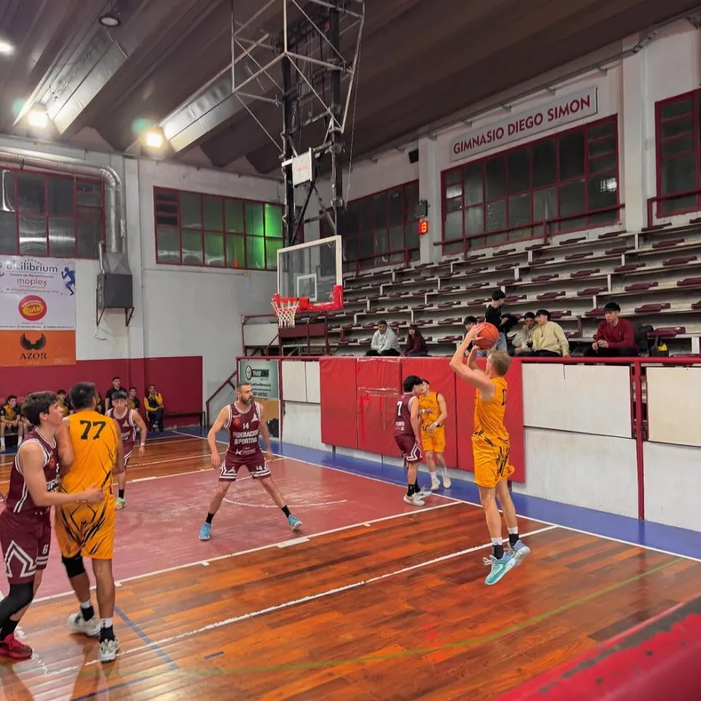 Triunfo ajustado: Náutico superó a la Fede en tiempo suplementario // Foto del Club Náutico Rada Tilly