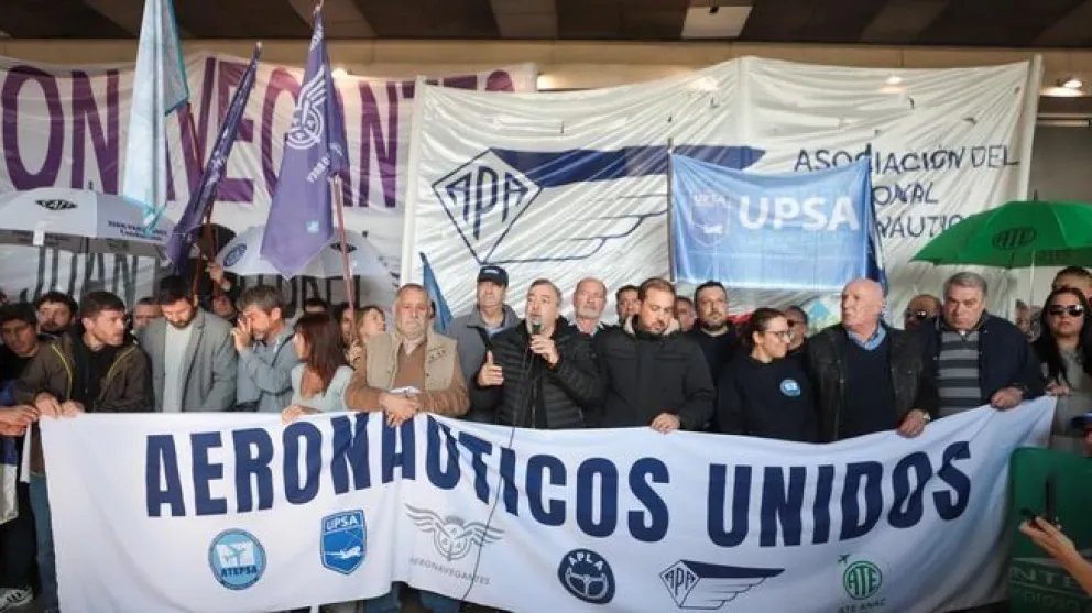 Asambleas gremiales en aeropuertos podrían generar demoras desde la mañana del lunes.