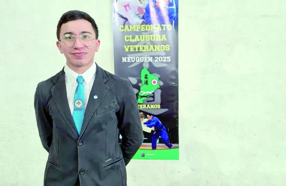 Lucas Fernández rindió la Certificación de Árbitro Nacional de la Confederación Argentina de Judo (CAJ).