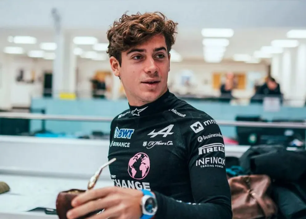 Franco Colapinto terminó anteúltimo en las primeras dos prácticas libres.