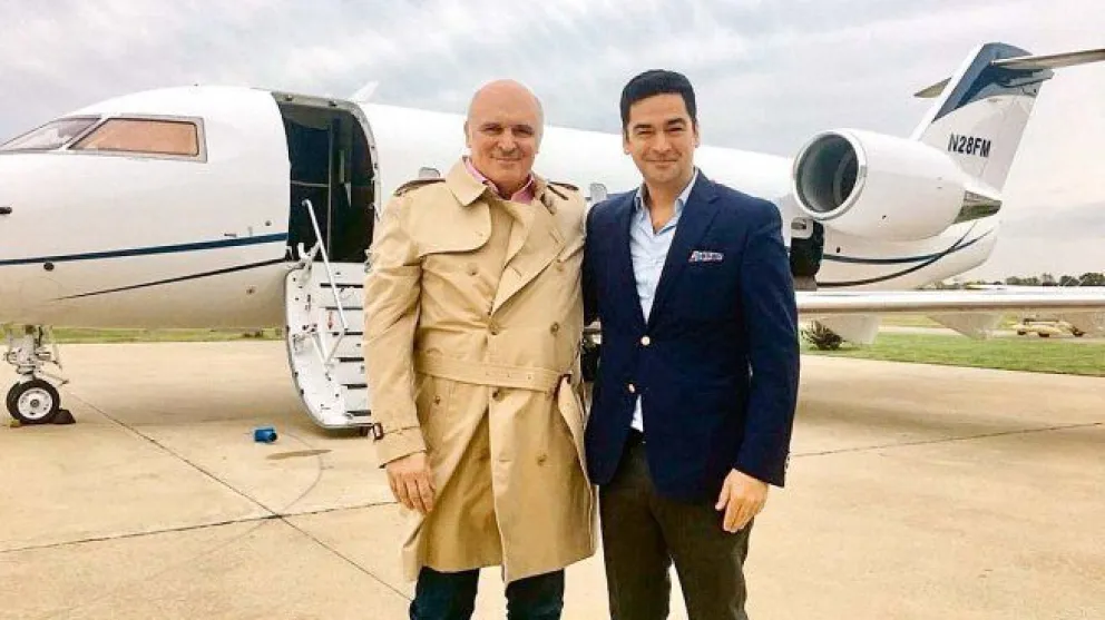 José Luis Espert y Fred Machado. Foto: Ámbito Financiero