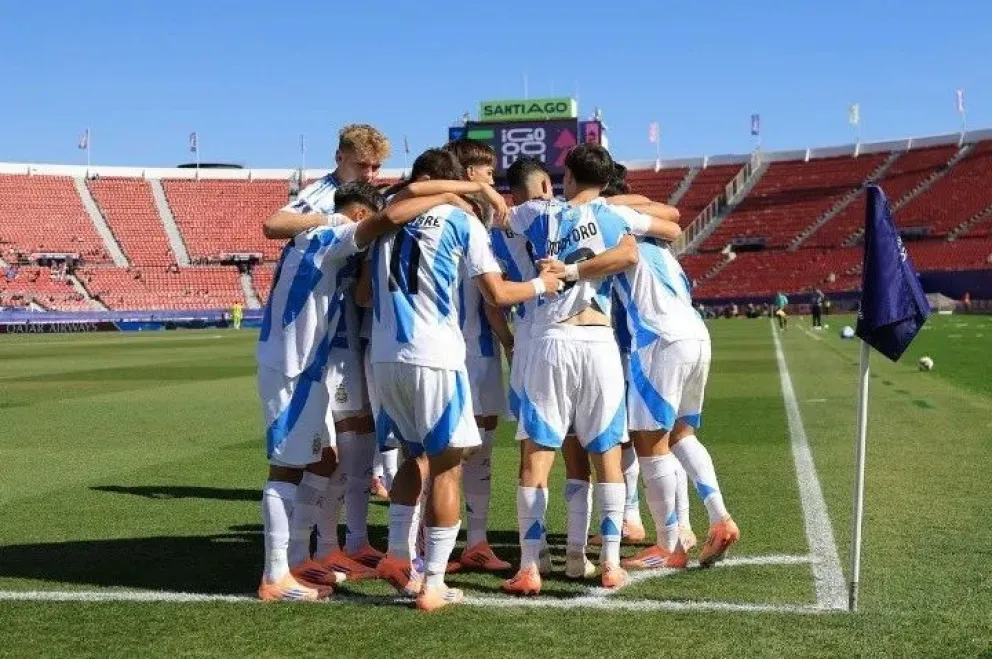 La Selección argentina buscará las Semifinales del Mundial de Chile Sub 20, ante México.