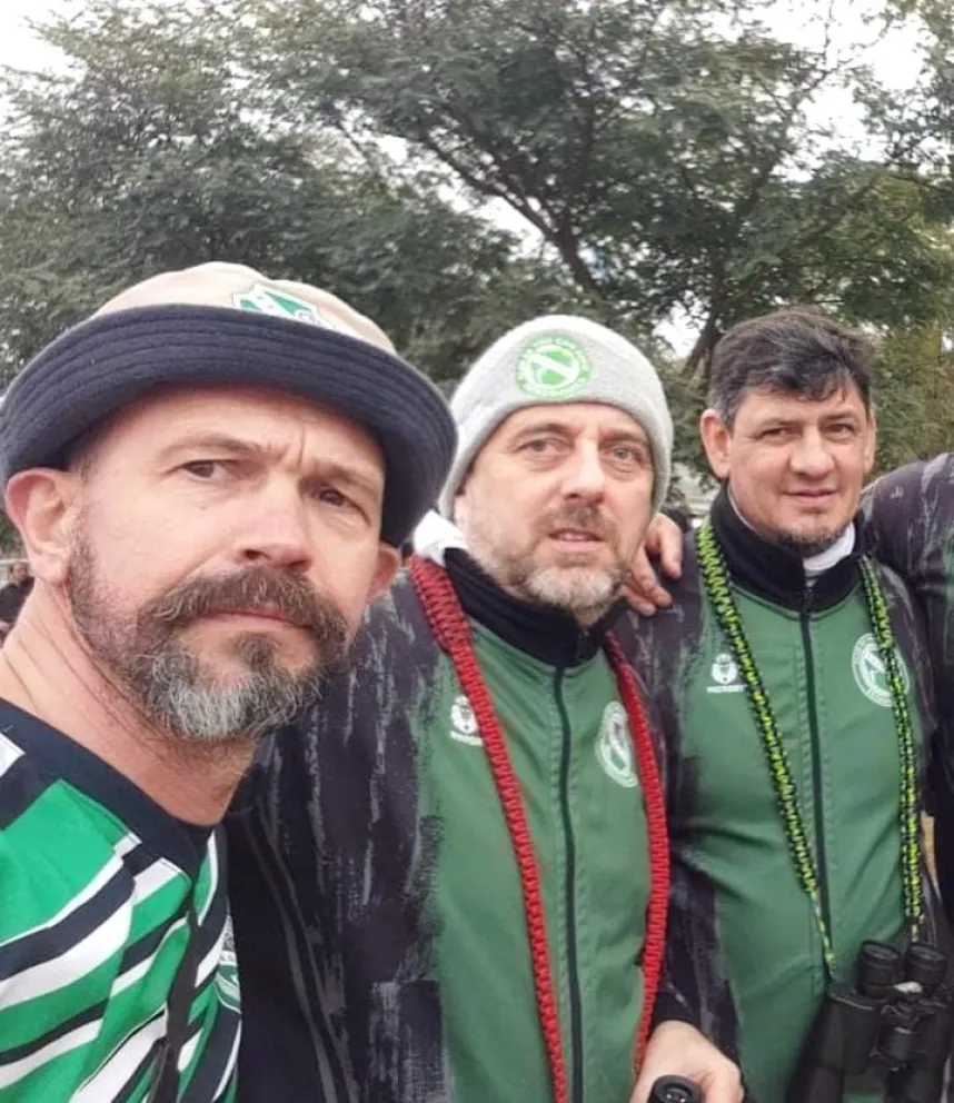 Los arqueros Miguel Prat, Juan Carlos “Chimy” Rodríguez y Eugenio Vdovitchenko, compiten en Puerto Varas (Chile) en el Campeonato Panamericano integrando la selección argentina.