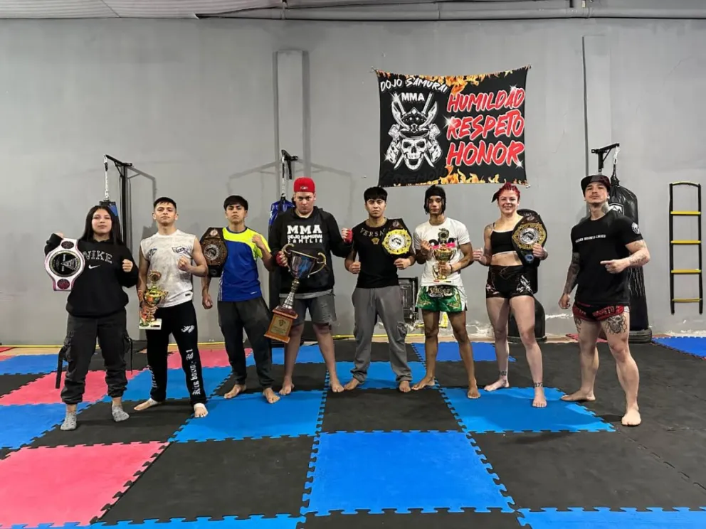 Los integrantes del Dojo Samurai siguen sumando títulos en kick boxing con muy buena proyección en este 2025.