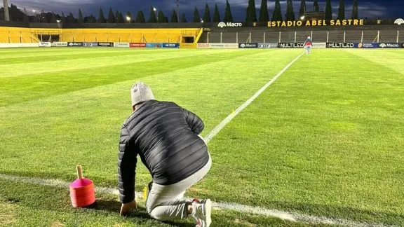 CONMEBOL inspecciona el estadio Abel Sastre con miras a posibles partidos internacionales