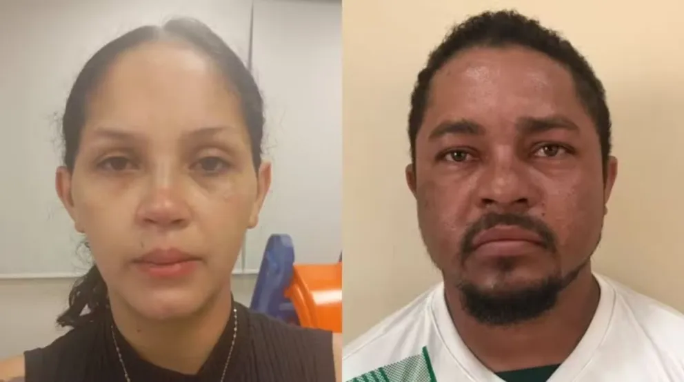 Renata Ferreira dos Santos, de 26 años, y Halisson Conceição dos Santos, de 36 años, fueron detenidos por el crimen de su hija Melinda Sofia Conceição dos Santos