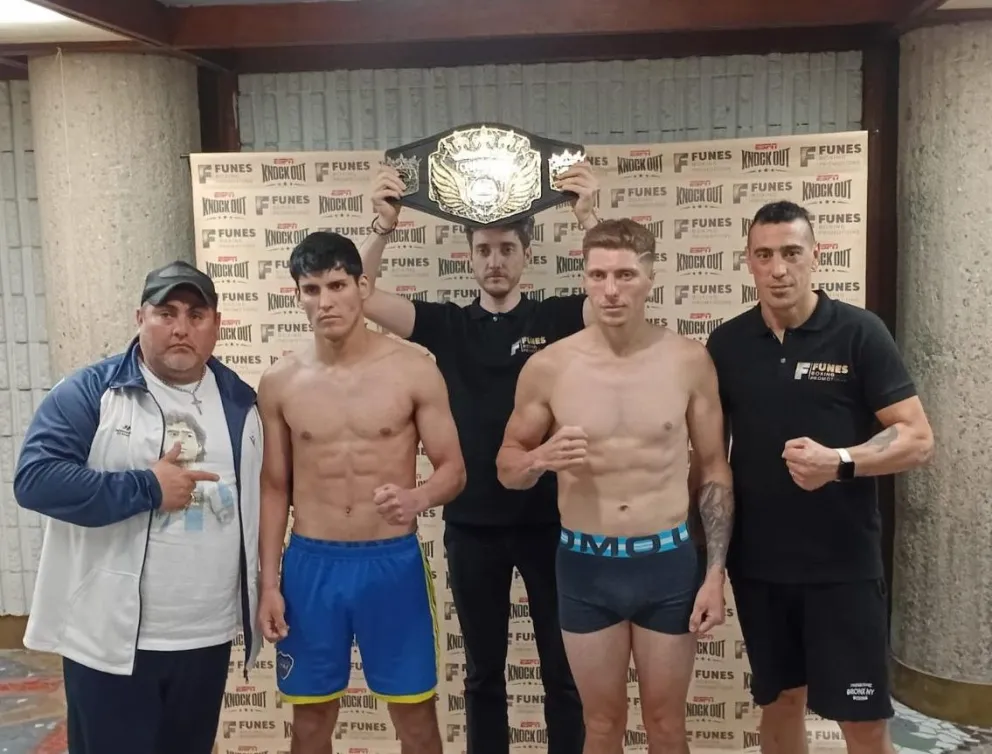 El boxeador profesional de Comodoro Rivadavia, Ariel "Morito" López va por el título cono sur de peso mediano por ESPN, en una gran velada organizada por  Funes Boxing Promotions.