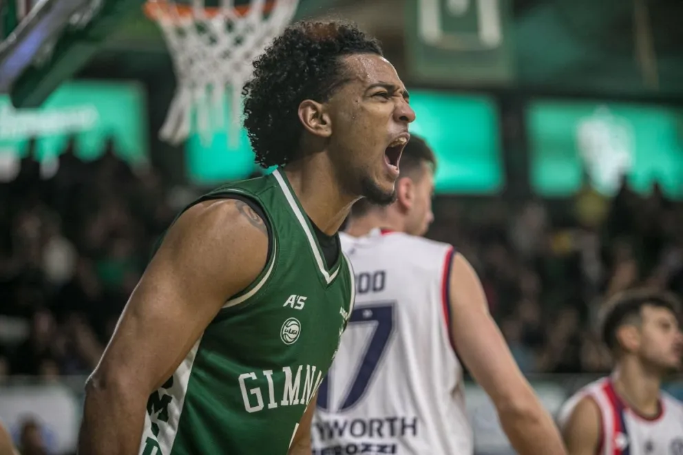 Marcos Chacón fue la figura de la noche. (laliganacional.com.ar).