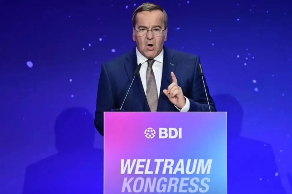 El ministro de Defensa de Alemania, Boris Pistorius, advirtió sobre la creciente amenaza