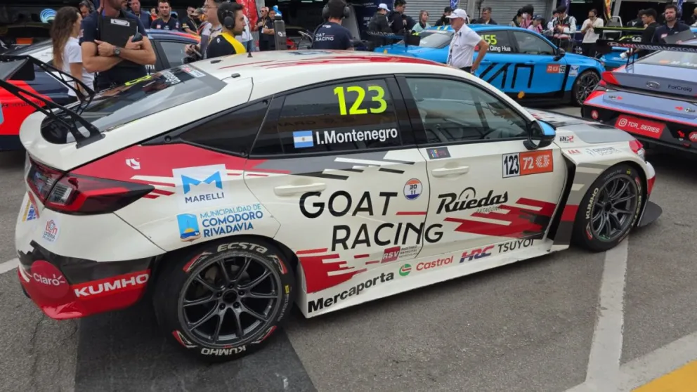 El piloto chubutense "Nacho" Montenegro corre la última fecha del campeonato TCR World Tour en Macao (China) este fin de semana.