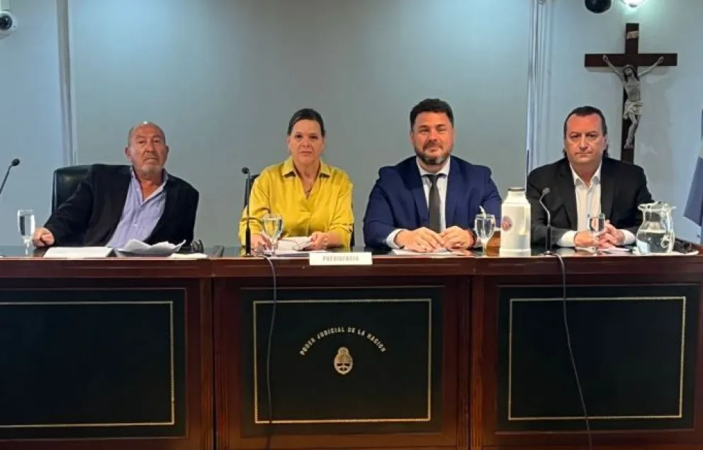 TOF. Los jueces del Tribunal Oral Federal Alejandro Cabral, Ana Maria D'Alessio, Enrique Baronetto y Guillermo Quadrini 