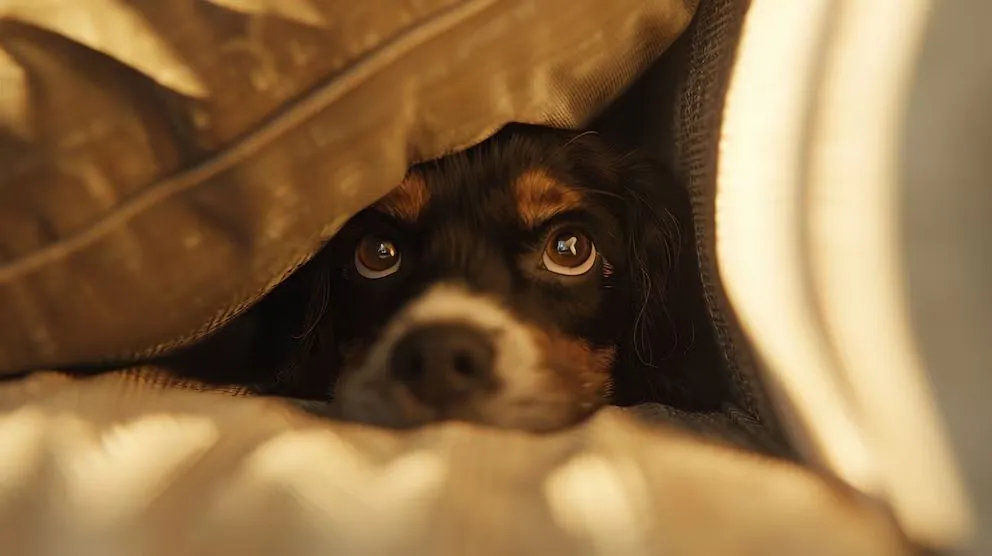 La mayoría de perros y gatos presentan estrés por los fuegos artificiales durante las fiestas de fin de año (Imagen Ilustrativa Infobae).