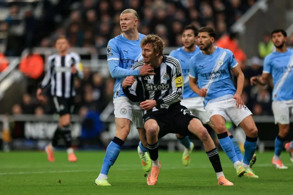 Newcastle United venció 2-1 al Manchester City por la Premier League. Foto: Agencia NA (archivo).