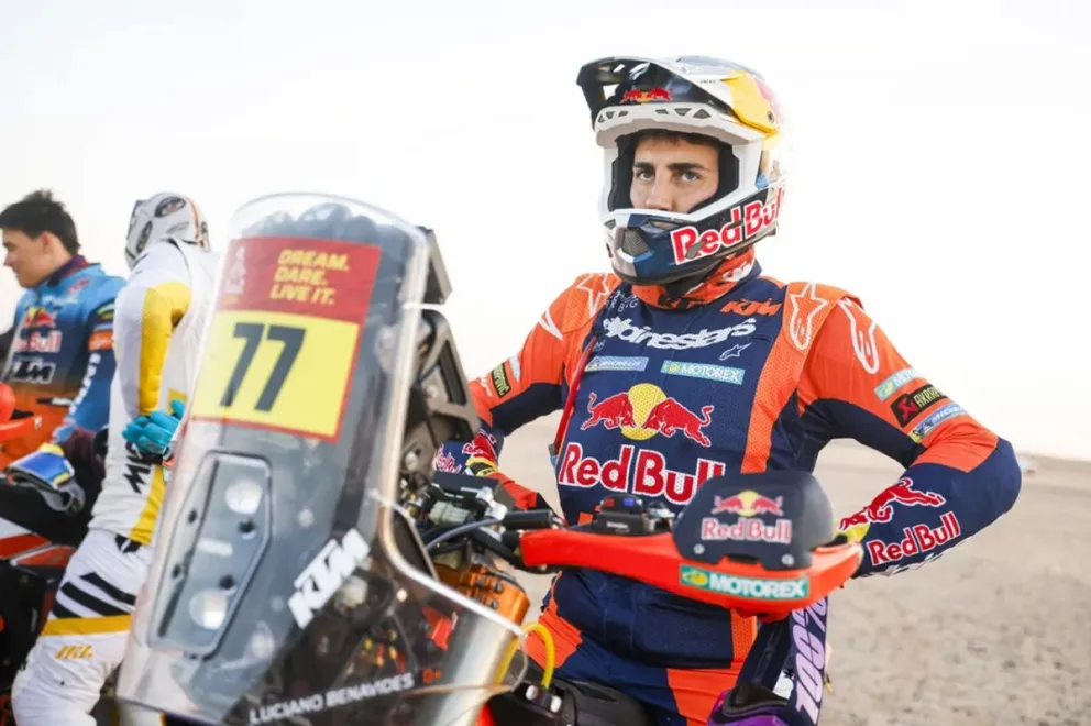 Benavides perdió el liderazgo en el Rally Dakar.