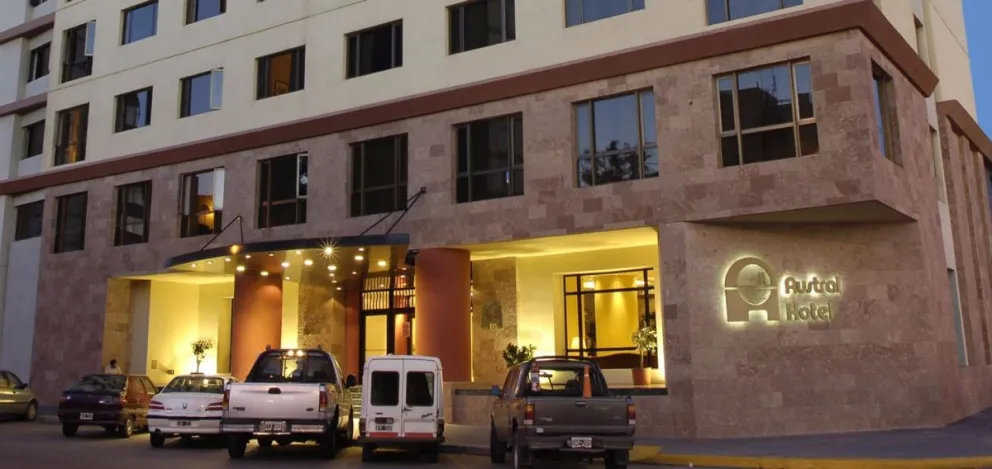 Hotel Austral, en Comodoro Rivadavia.