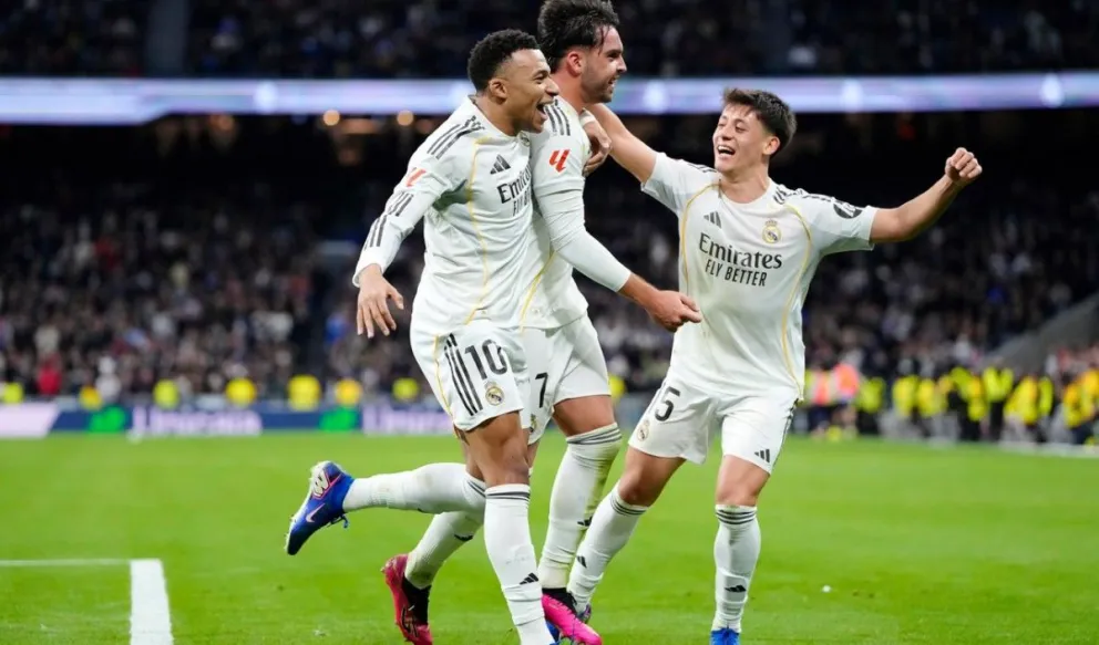 Real Madrid le ganó al Levante.