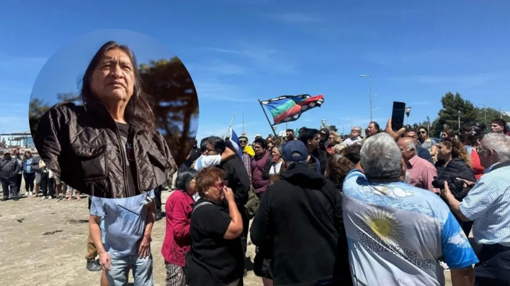 Con una gran convocatoria, despidieron a Rubén Patagonia en la costanera de Comodoro