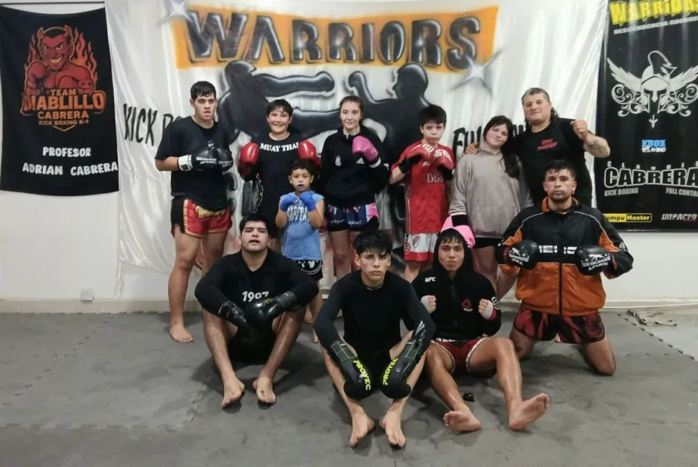 Claudio Cabrera VI Dan de kick boxing y full contact, ahora es el flamante representante en Comodoro y la región del Instituto Wallas (UKA).