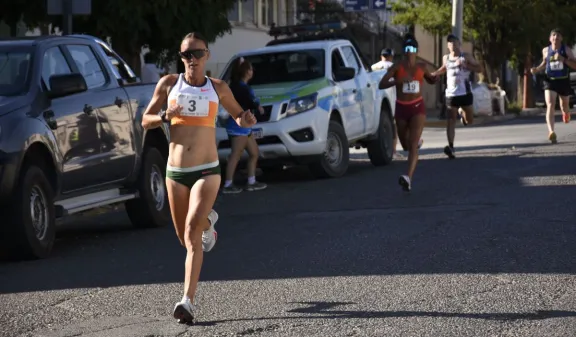 Embarazada, fue subcampeona en la Corrida de Crónica