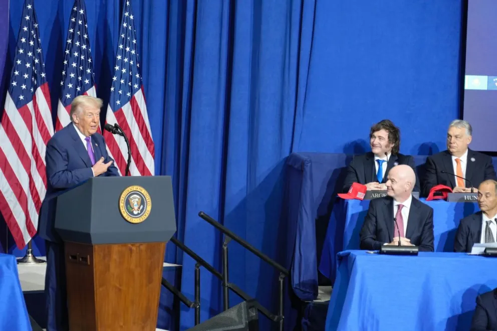 Trump respaldó a Milei en Wahington: "lo apoyé y terminó ganando"