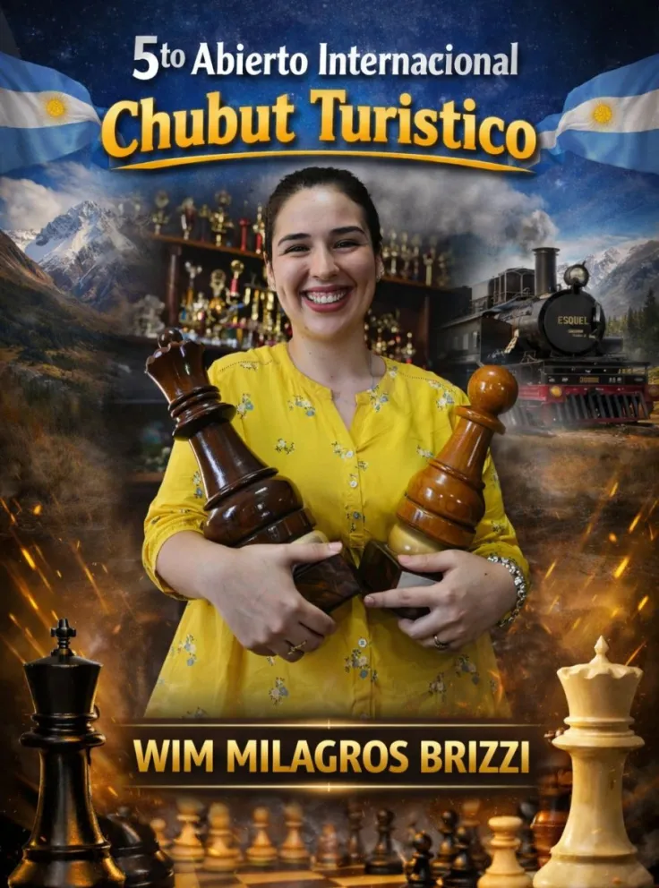 Existen 79 jugadores confirmados para el V Abierto Internacional Chubut Turístico de Esquel 2026.