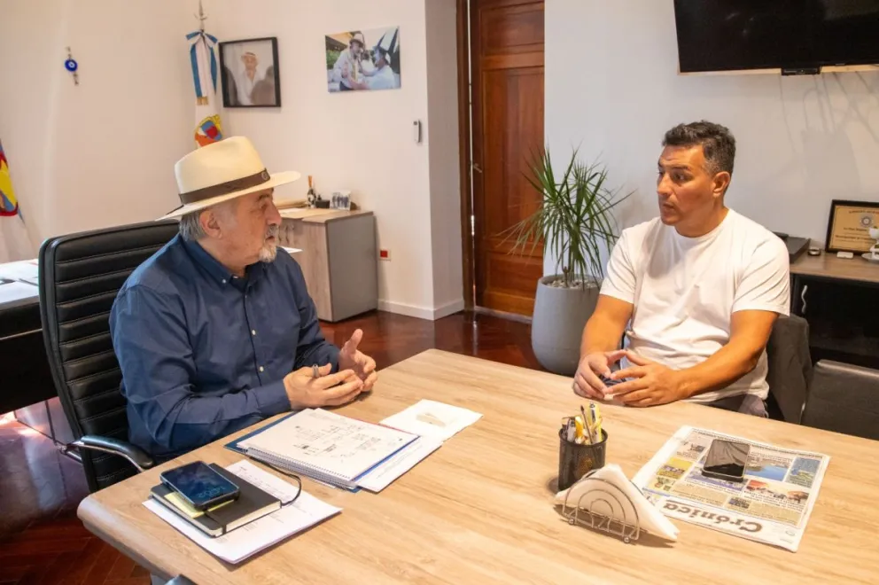 Othar Macharashvili y Sebastián Balochi.