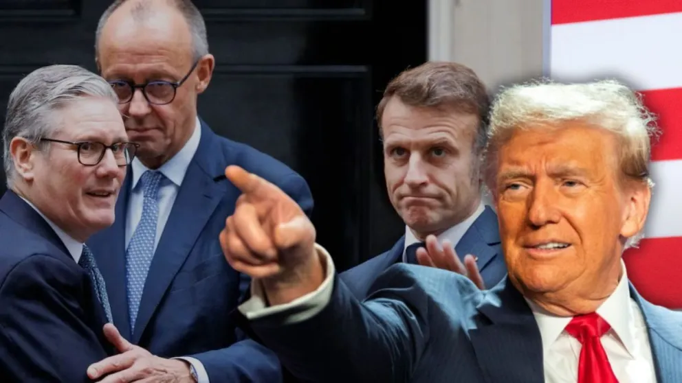 Los líderes de Reino Unido, Alemania y Francia