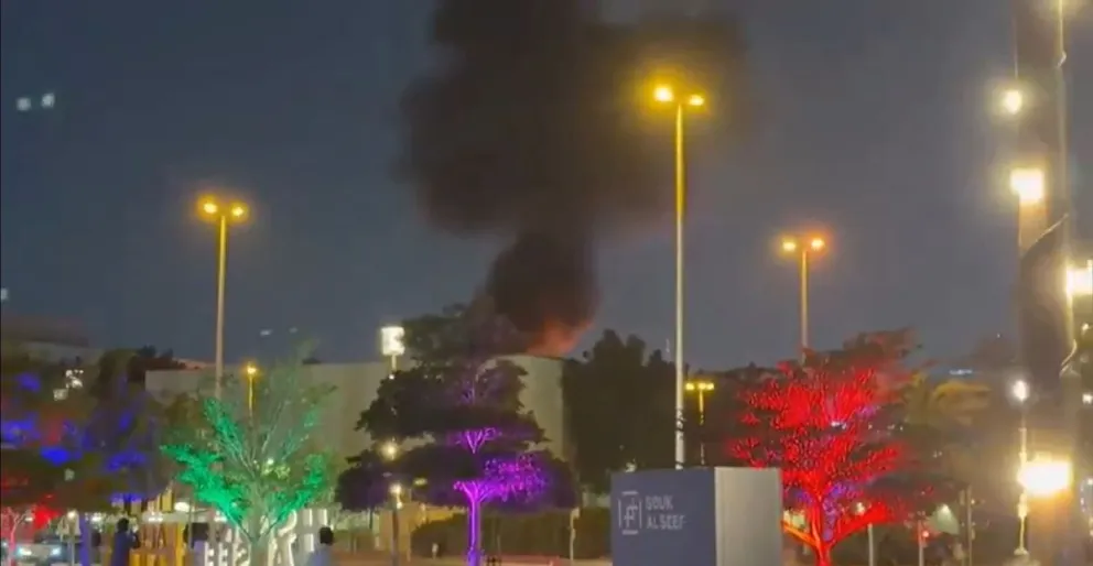 Irán atacó con drones el consulado estadounidense en Dubai. 