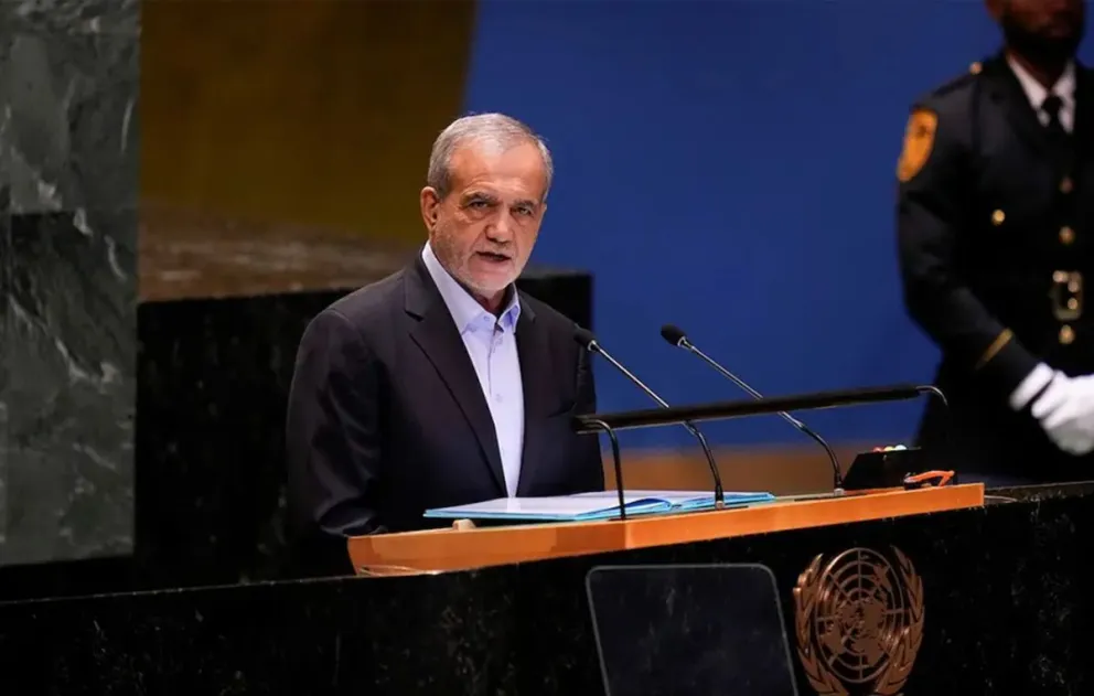 El presidente de Irán, Masud Pezeshkian descartó cualquier posibilidad de ceder ante las presiones internacionales de la Casa Blanca.